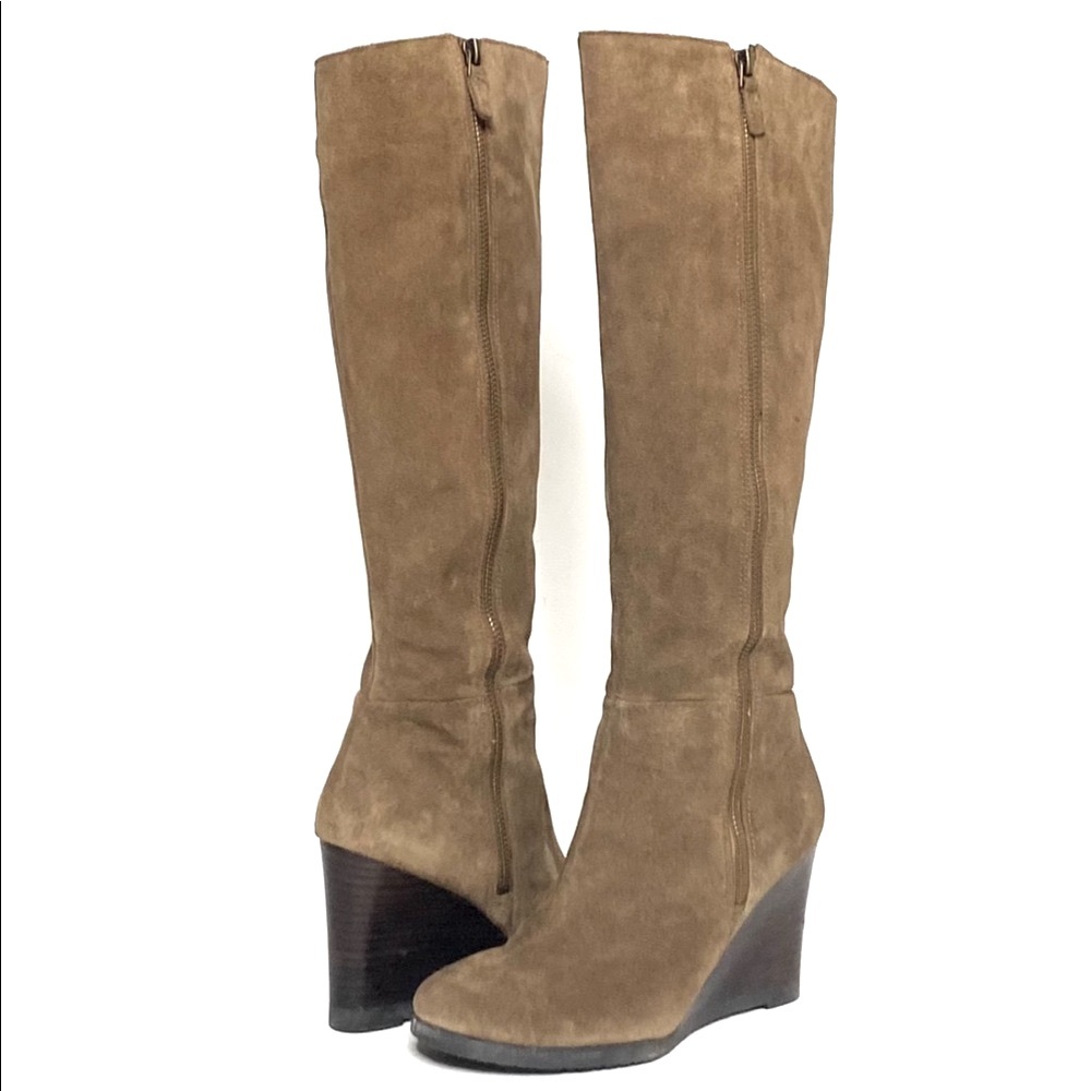 🆕FRANCO SARTO ‘Watch’ Suede Wedge Boots